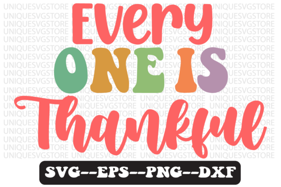 Everyone Is Thankful Retro Svg Design Review