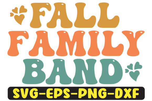 Fall Family Band Quote Retro SVG Design Review for Real Projects