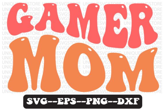 Gamer Mom Quote Retro SVG Design Review for Real Projects