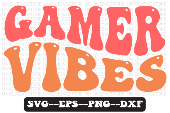 Gamer Vibes Quote Retro Svg Design Review for Real Projects