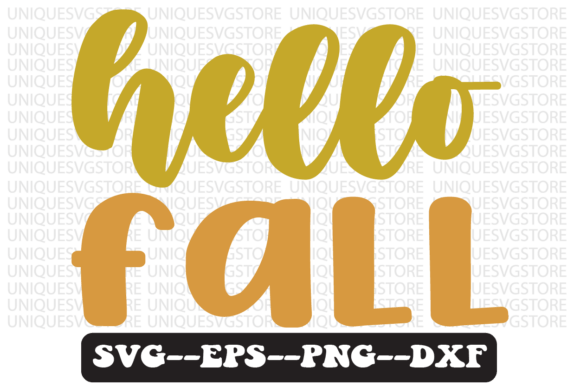 Hello Fall Quote Retro Svg Design Review