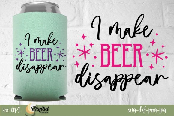 I Make Beer Disappear: A Sarcastic Embroidery Design Review