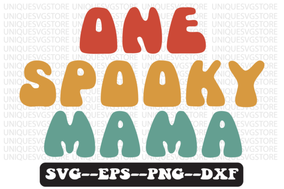 One Spooky Mama Quote Retro Svg Design Review