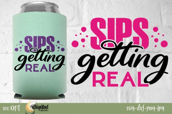 Sips Getting Real Embroidery Design Review